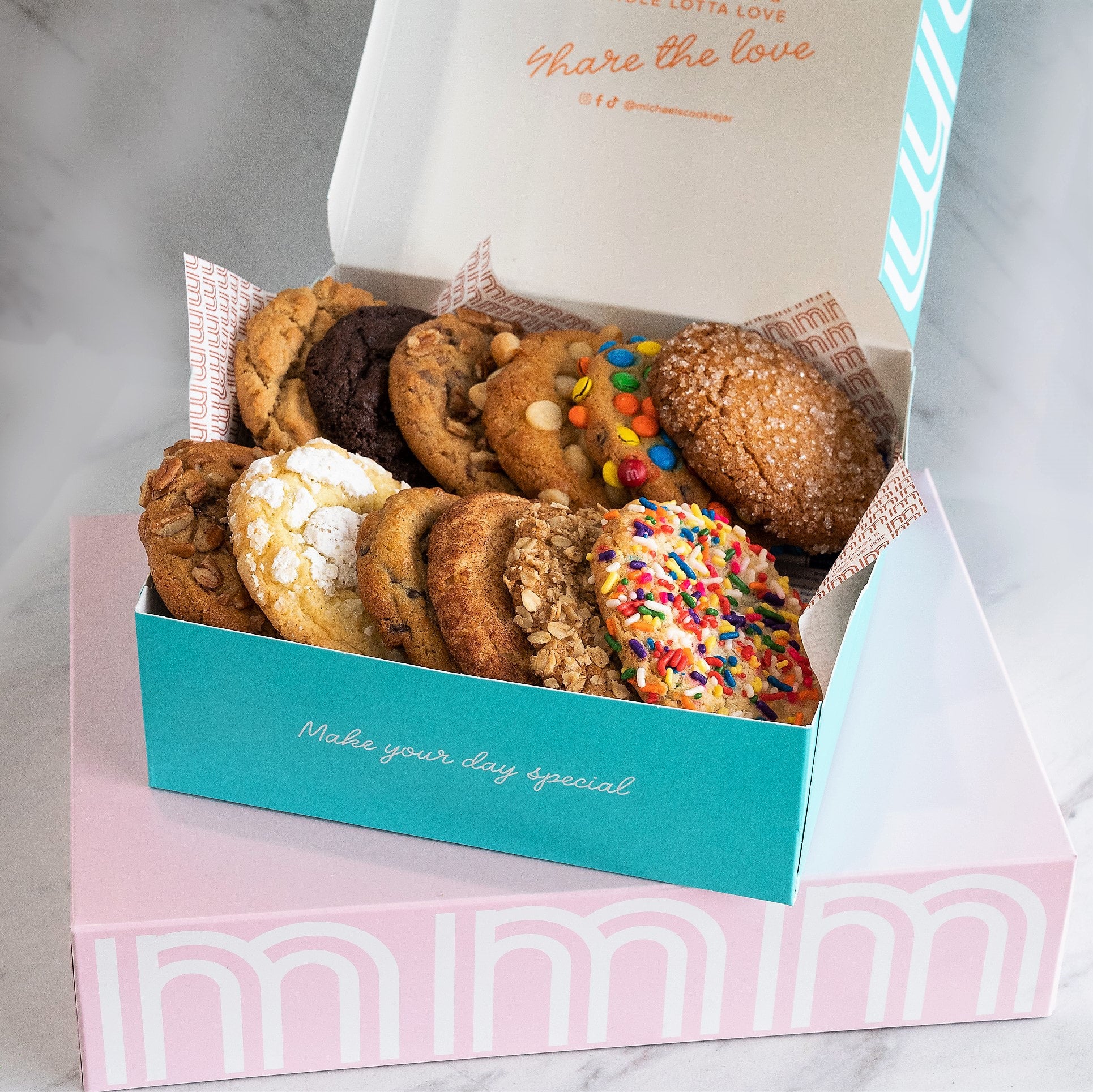 Oven Fresh Variety Cookie Box Michael's Cookie Jar